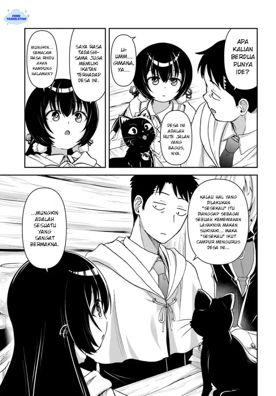 35-sai dokushin Yamada, isekai mura ni risou no sekando hausu o tsukuritai 〜 isekai to genjitsu no ii tokodori raifu 〜 Chapter 7 Gambar 10