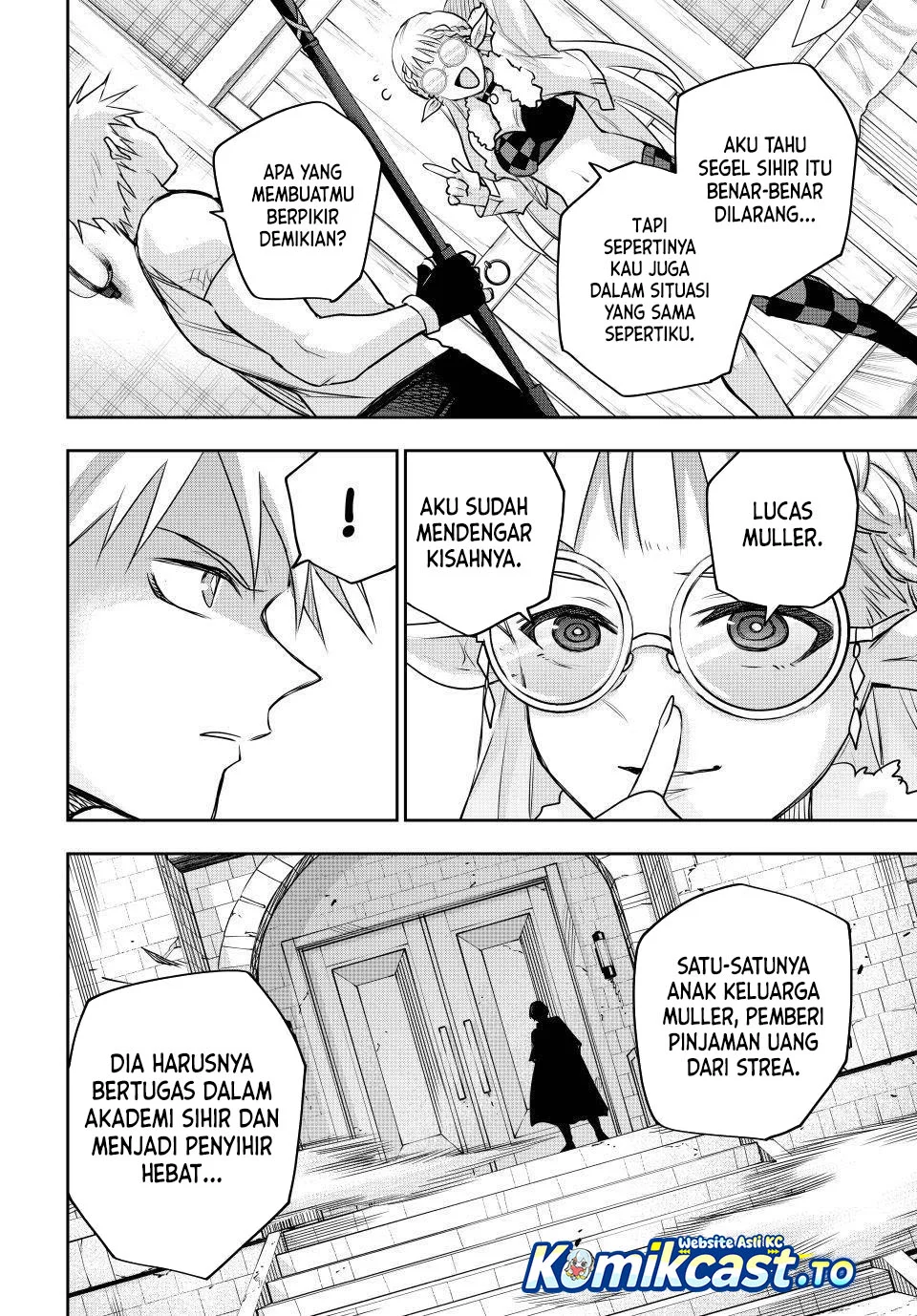 A Court Magician, Who Was Focused On Supportive Magic Because His Allies Were Too Weak, Aims To Become The Strongest After Being Banished Chapter 184 Gambar 8