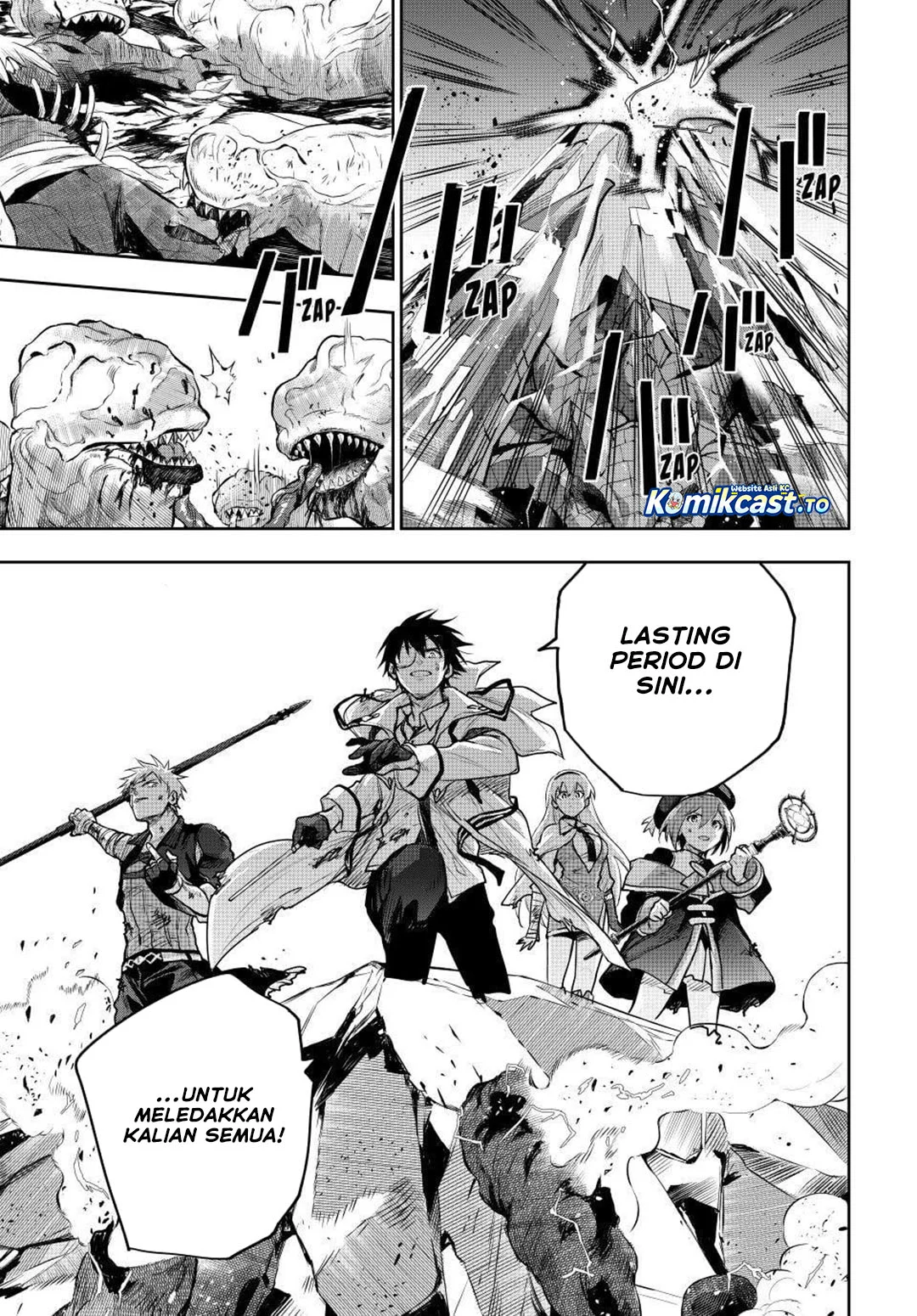 A Court Magician, Who Was Focused On Supportive Magic Because His Allies Were Too Weak, Aims To Become The Strongest After Being Banished Chapter 200 Gambar 8