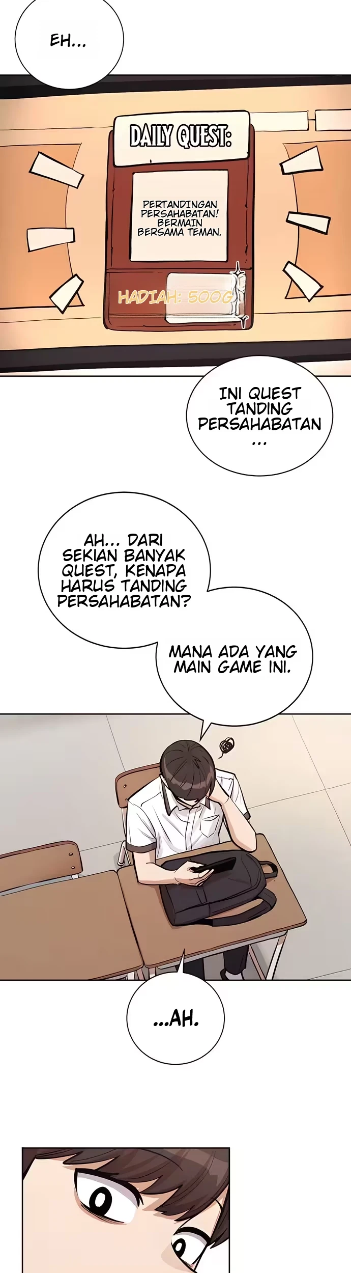 A Girl Who's Bad at Expressing Herself Chapter 5 Gambar 17