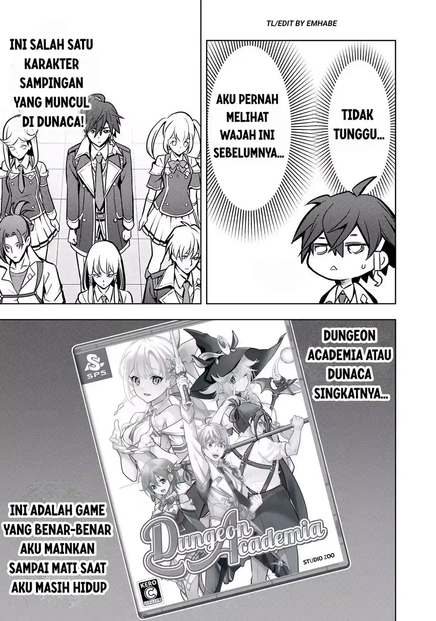 Academy Saikyou no Mob Healer: Shinigee Sekai no Mob ni Tensei Shita Ore wa, Hazure Job [Healer] to Gensaku Chishiki de Musou Suru Chapter 1.1 Gambar 15
