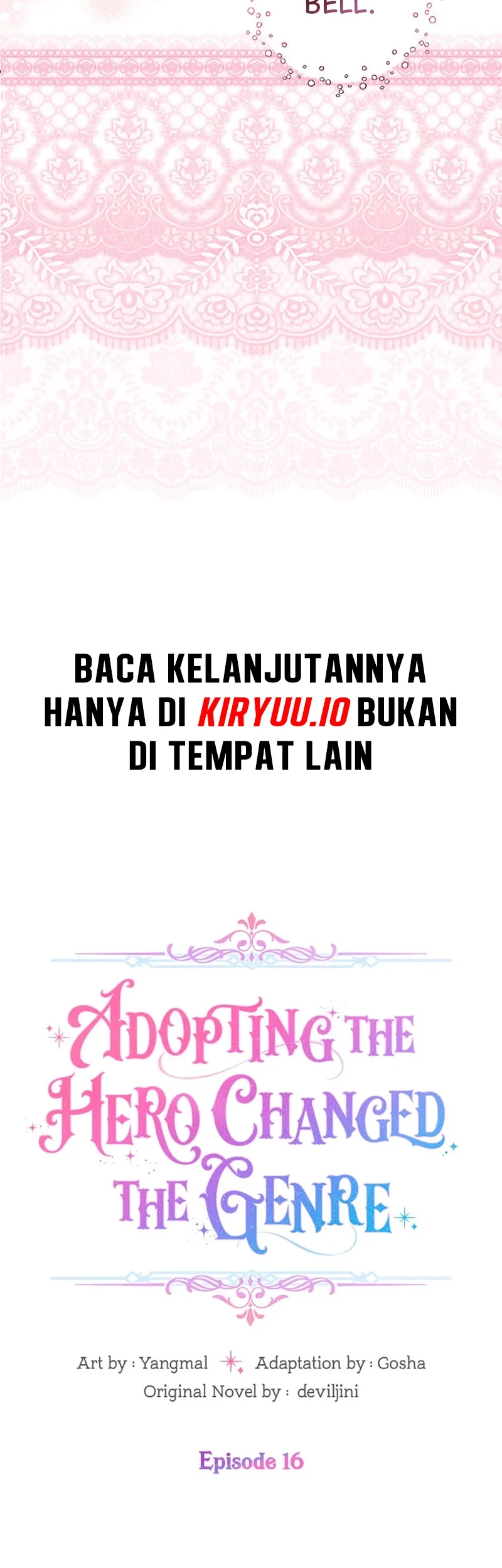 Adopting the Male Protagonist Changed the Genre Chapter 16 Gambar 21