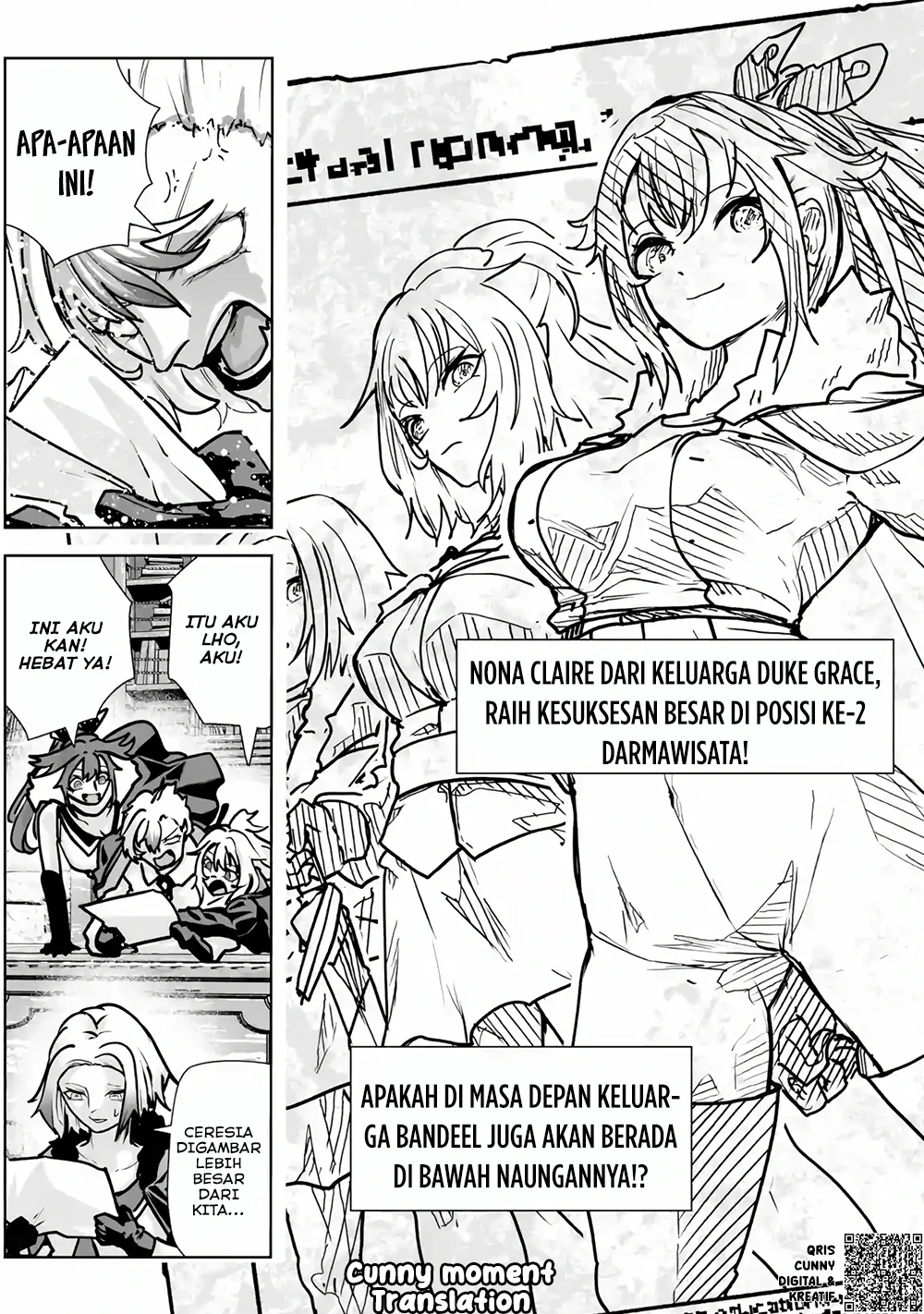 Akuyaku Kizoku ga Hirakinaotte Hametsu Flag wo "Jitsuryoku" de Tatakiotteitara, Itsunomanika Heroine-tachi kara Eiyuushi Sareru you ni Natta Ken Chapter 8.1 Gambar 8