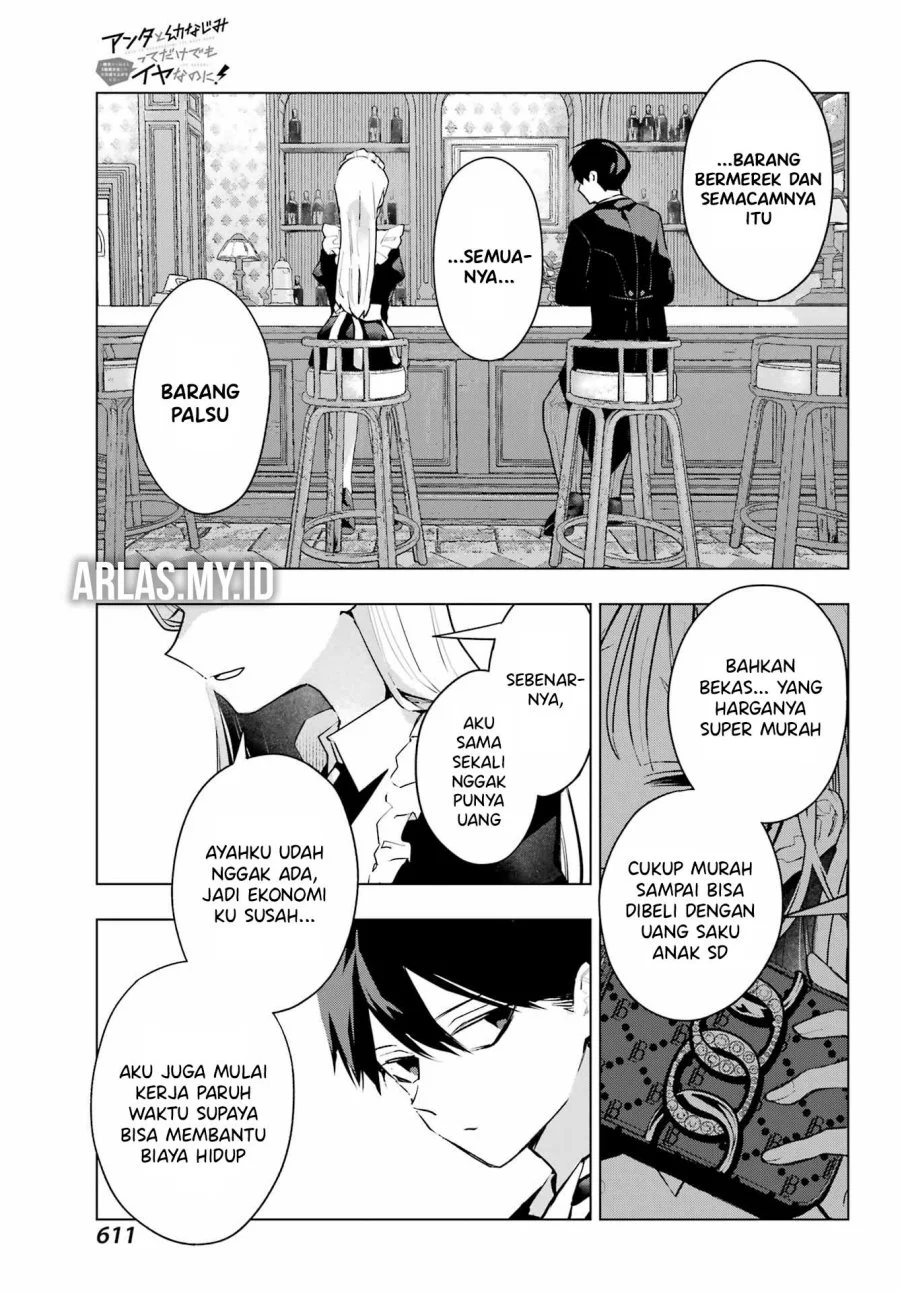 Anta to Osananajimitte dake demo Iyananoni! ~Zekkou kara Hajimaru S-kyuu Bishoujo to no Gakuen Nariagari Seikatsu~ Chapter 8 Gambar 14