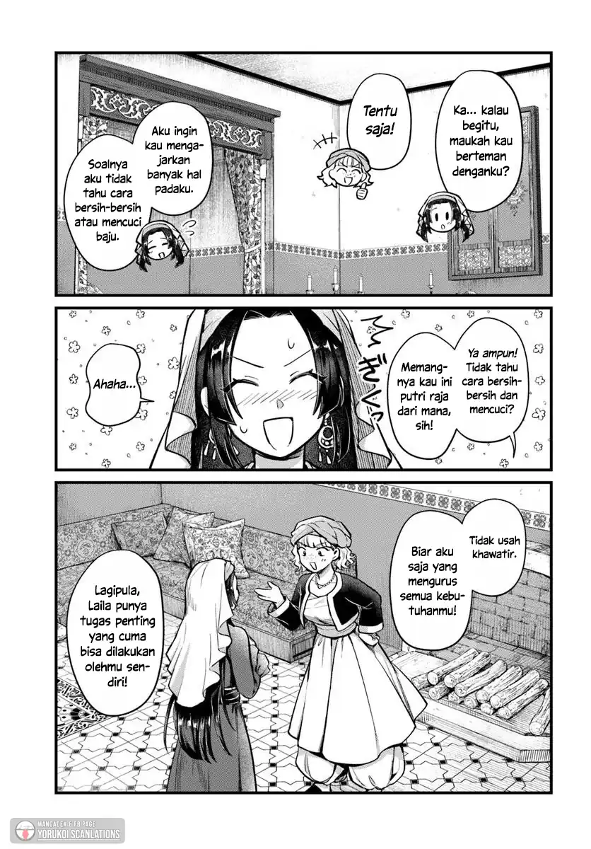 Arabesque Koukyuu no Wakoku Hime Chapter 2 Gambar 13