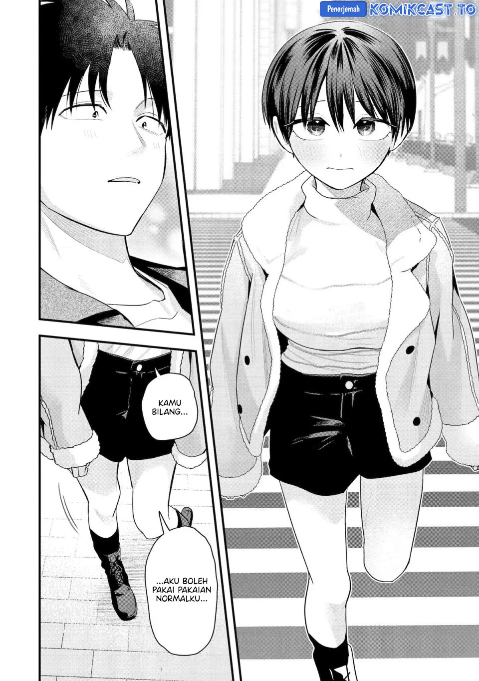 Boyish Kanojo ga Kawai-sugiru Chapter 55 Gambar 9