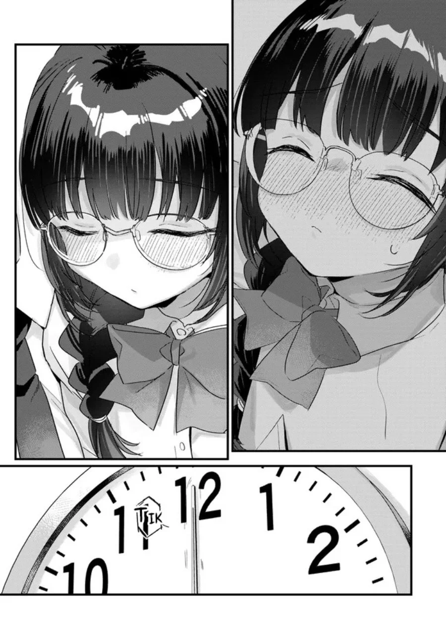 Chiisakute Kawaii Bungeibu no Chiteki na Senpai o, Hiza no Ue ni Nosetara Mainichi Suwattekuru you ni natta Chapter 4.2 Gambar 8