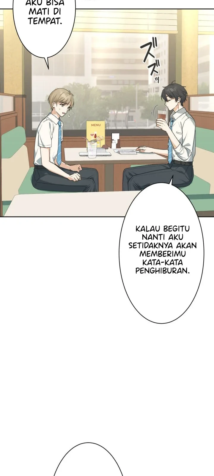 Chitose-kun wa Ramune Bin no Naka (Webtoon) Chapter 13 Gambar 17