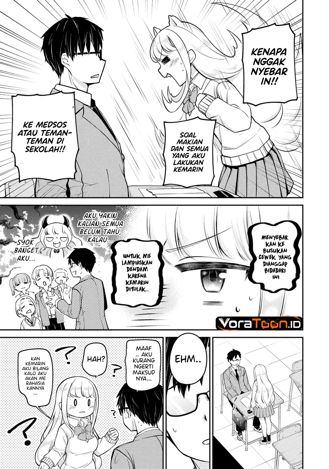 Class no Tenshi ni Kokutta Kekka Chapter 2 Gambar 8