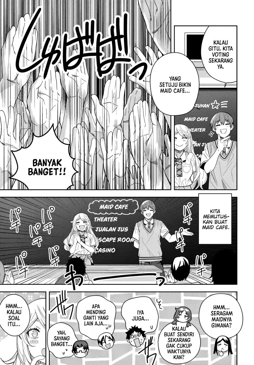 Classmate no Moto Idol ga, Tonikaku Kyodou Fushin Nan desu Chapter 25 Gambar 11