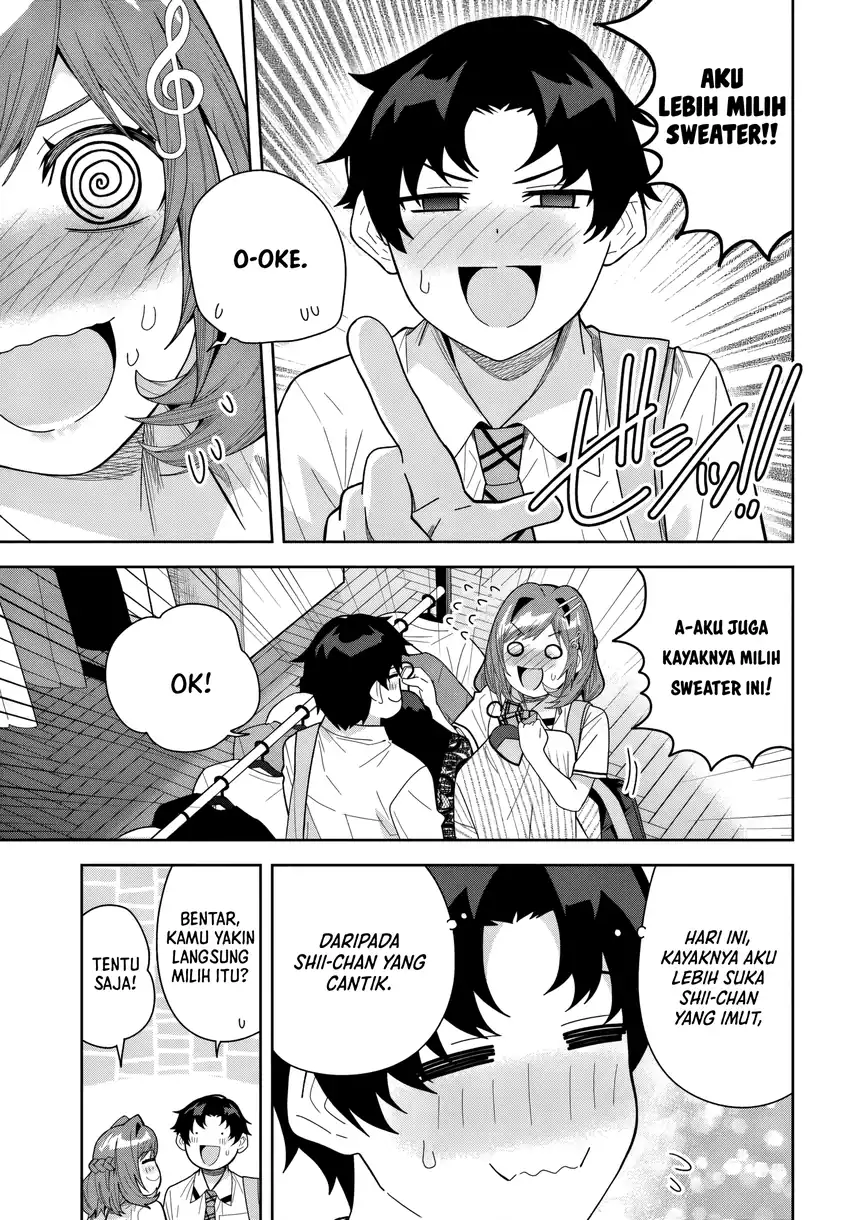Classmate no Moto Idol ga, Tonikaku Kyodou Fushin Nan desu Chapter 27 Gambar 11