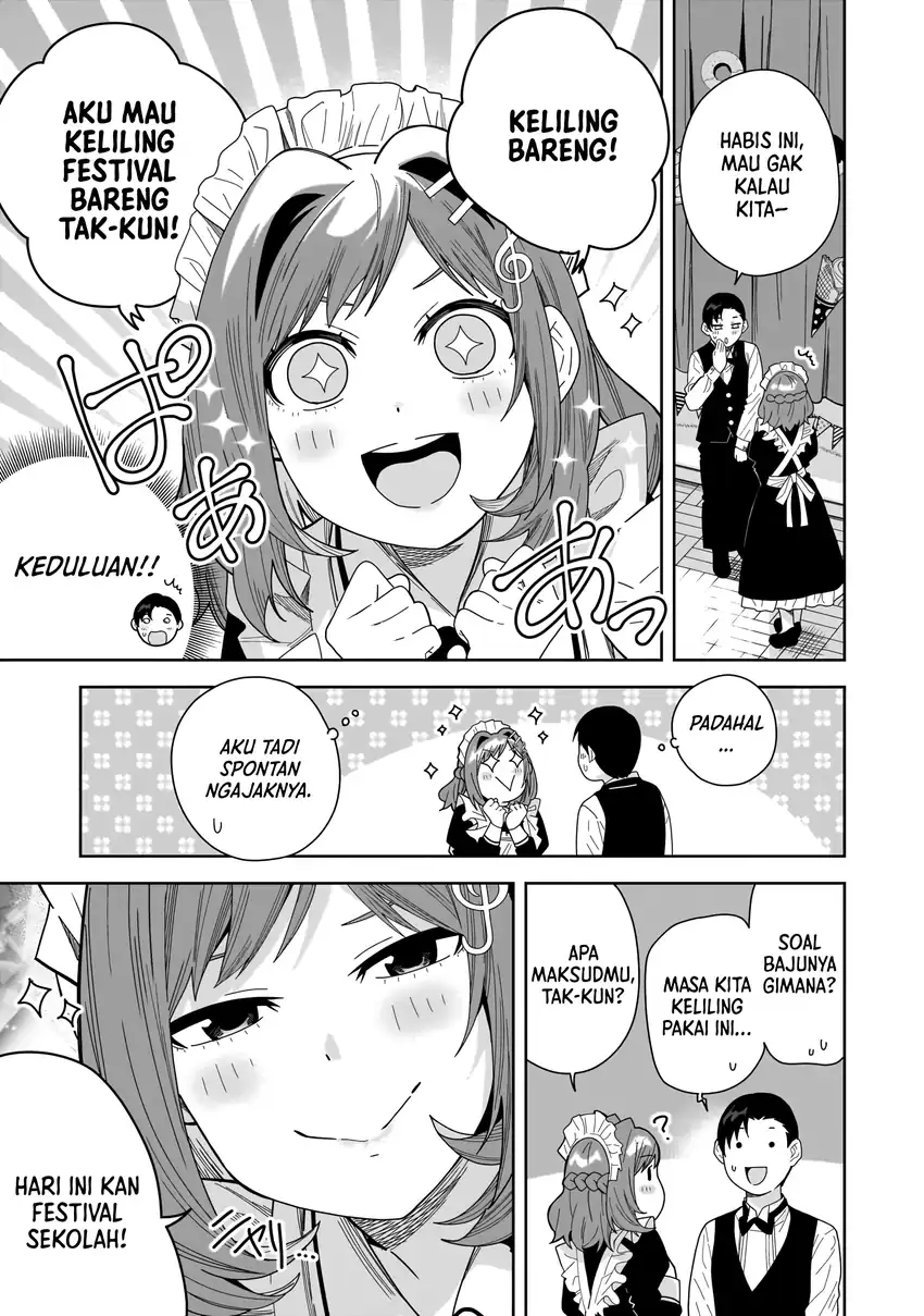 Classmate no Moto Idol ga, Tonikaku Kyodou Fushin Nan desu Chapter 30 Gambar 13