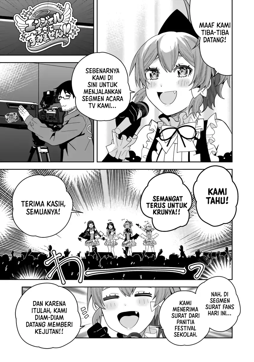 Classmate no Moto Idol ga, Tonikaku Kyodou Fushin Nan desu Chapter 31 Gambar 14