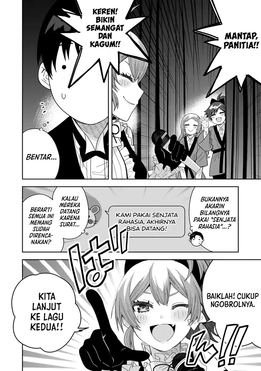 Classmate no Moto Idol ga, Tonikaku Kyodou Fushin Nan desu Chapter 31 Gambar 15