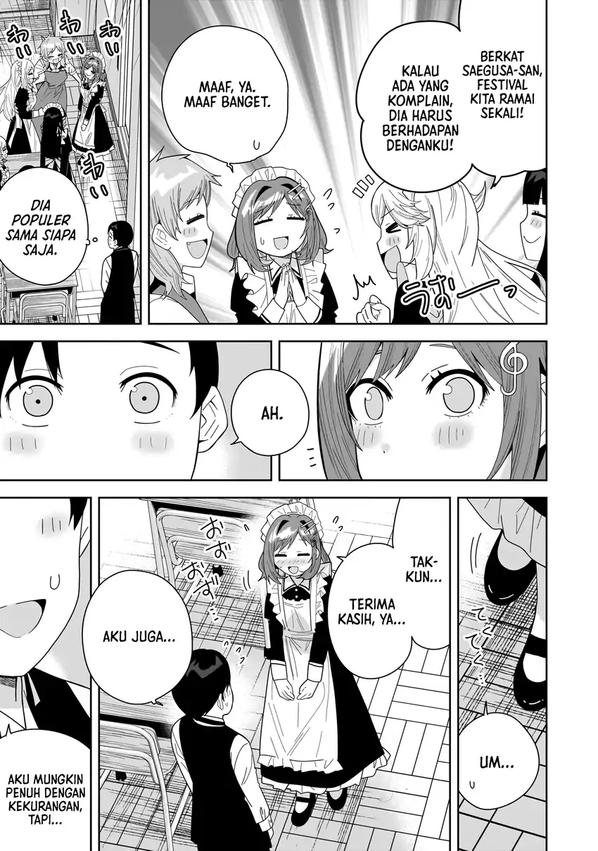 Classmate no Moto Idol ga, Tonikaku Kyodou Fushin Nan desu Chapter 32 Gambar 13
