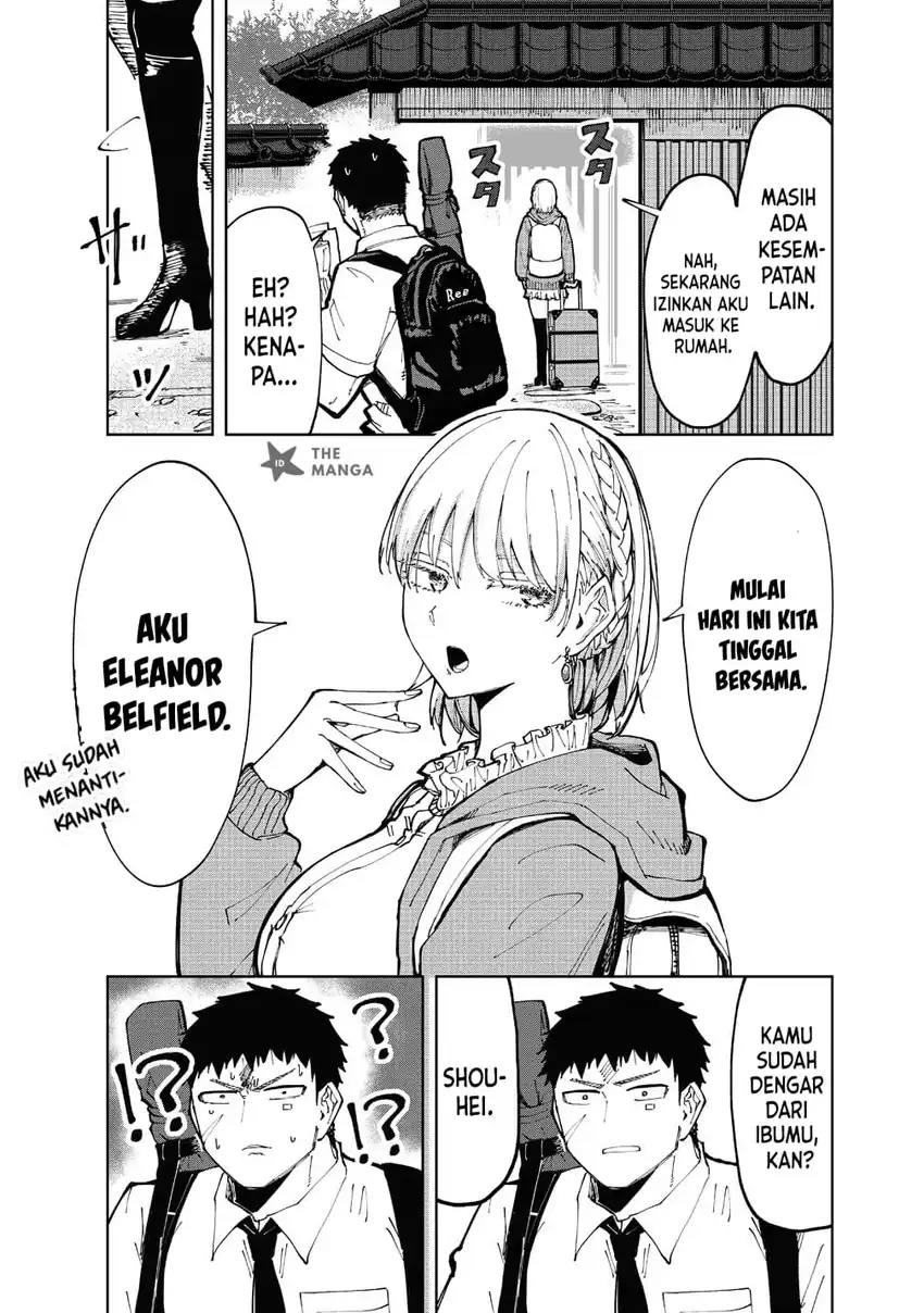 Cool na Eikoku Bishoujo wa Orenchi ni Homestay Shitairashii Chapter 1 Gambar 14