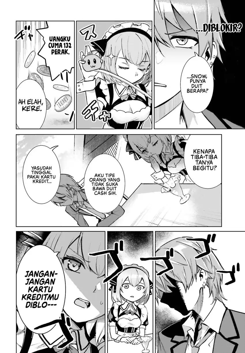 Danshi Kinsei Game Sekai de Ore ga Yarubeki Yuiitsu no Koto – Yuri no Ma ni Hasamaru Otoko to Shite Tensei shite shimaimashita Chapter 14 - Halaman 9