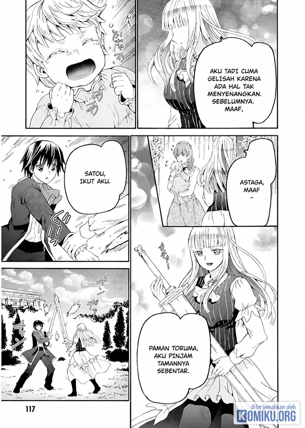 Death March kara Hajimaru Isekai Kyousoukyoku Chapter 111 Gambar 11
