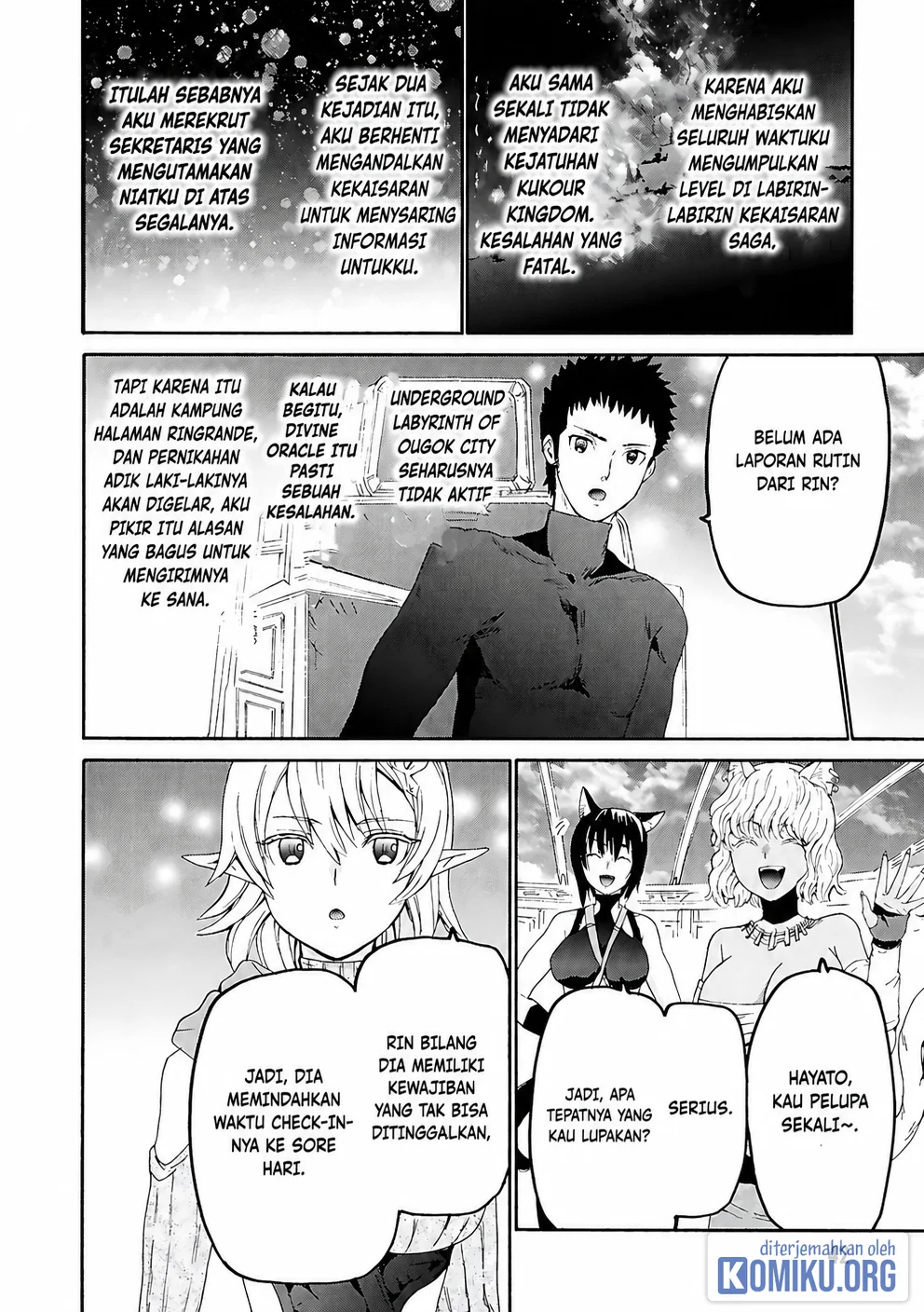 Death March kara Hajimaru Isekai Kyousoukyoku Chapter 115 Gambar 10
