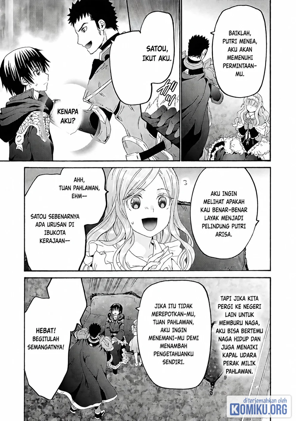 Death March kara Hajimaru Isekai Kyousoukyoku Chapter 119 Gambar 10