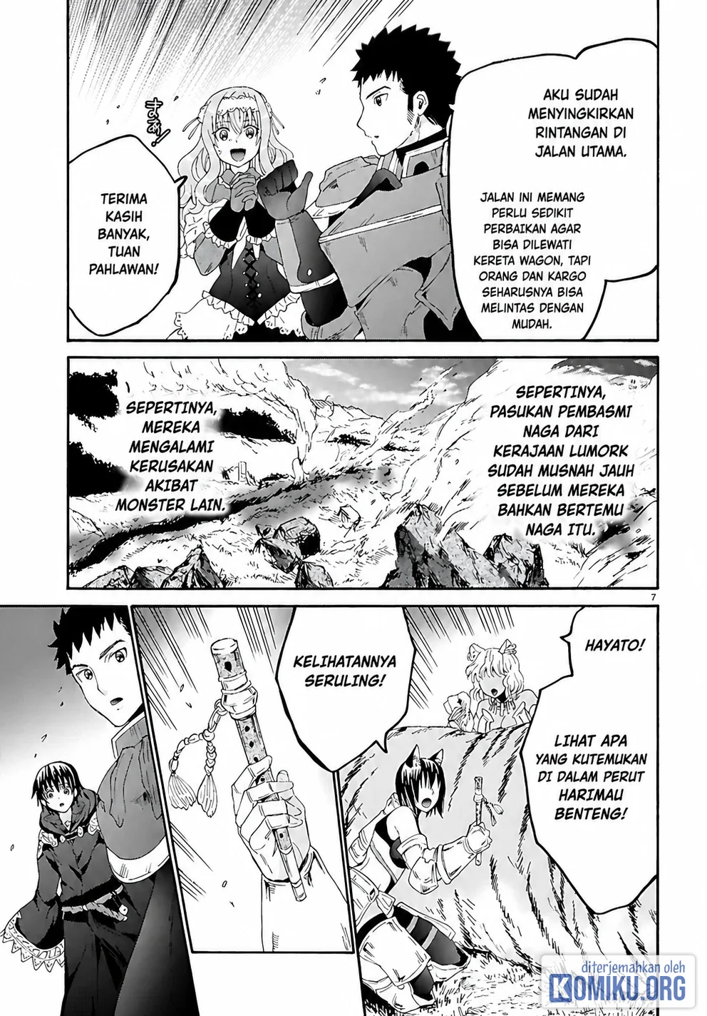 Death March kara Hajimaru Isekai Kyousoukyoku Chapter 123 Gambar 8