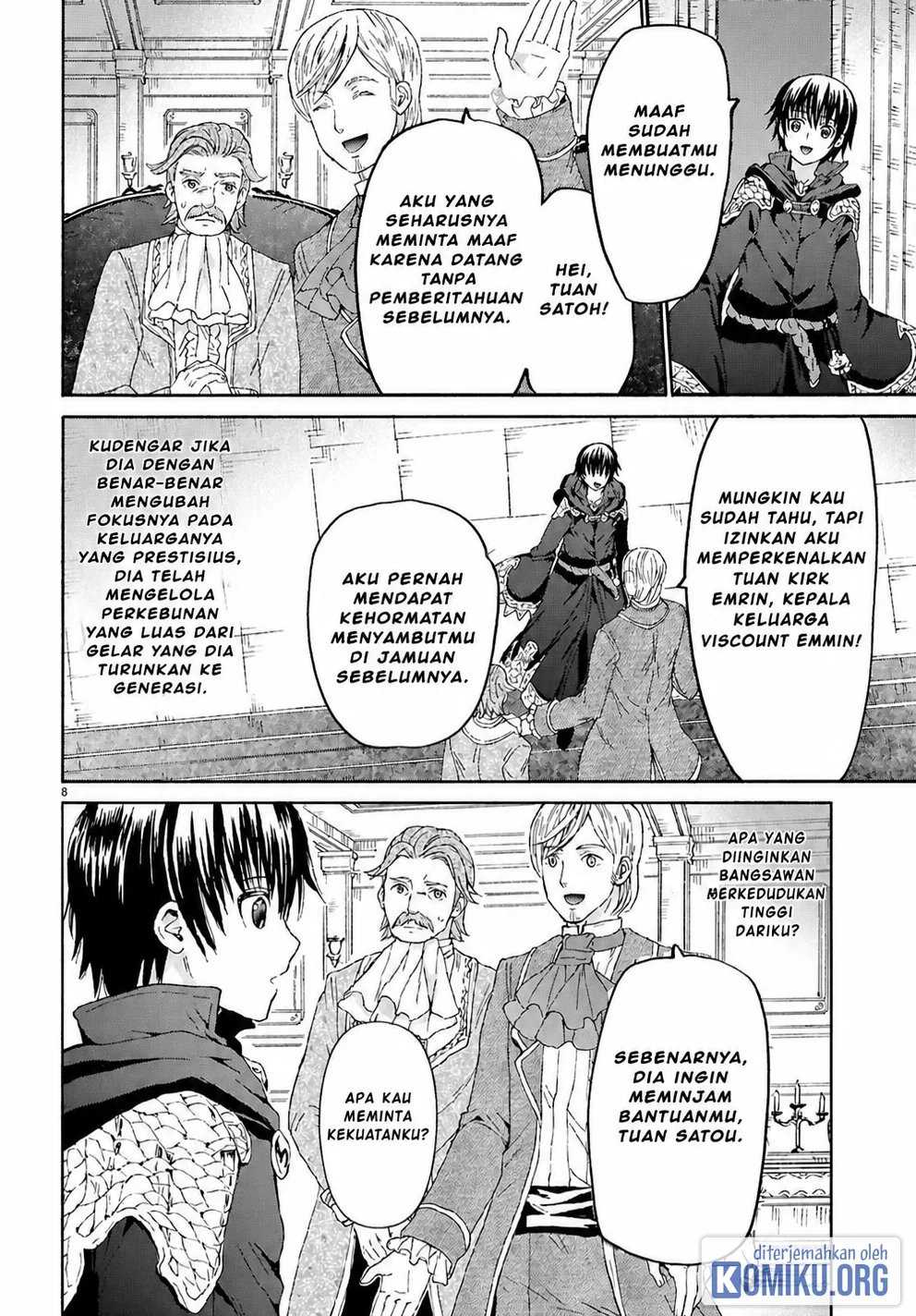 Death March kara Hajimaru Isekai Kyousoukyoku Chapter 125 Gambar 8