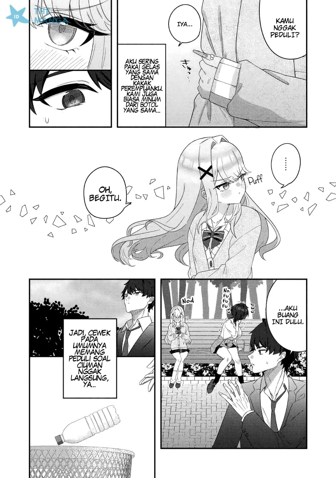 Dekkai Gyaru to Chicchai Gyaru ga Shitsuren Shita Ore no Shinkyo ni Iribitatteiru Chapter 1 Gambar 15