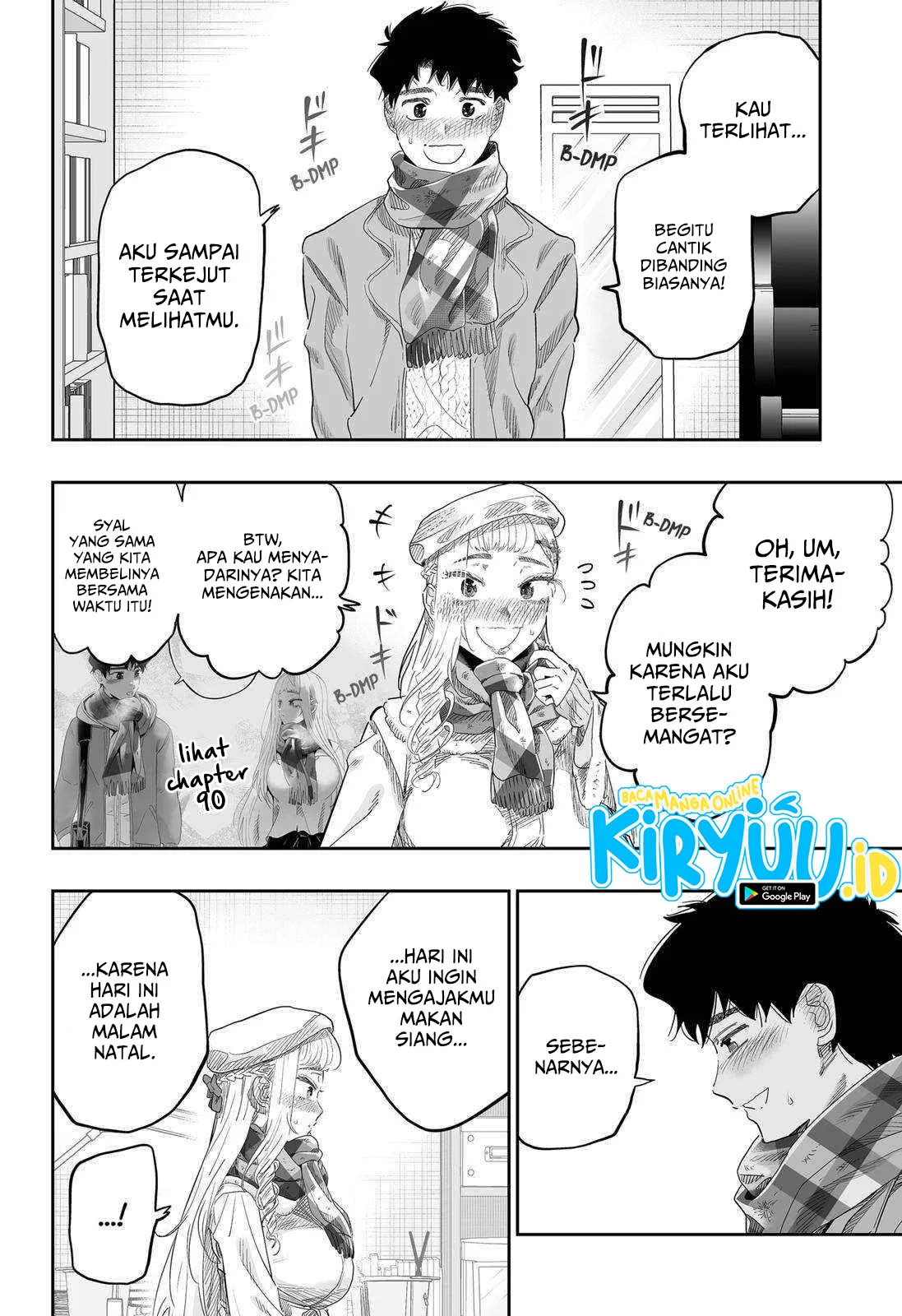 Dosanko Gyaru wa Namaramenkoi Chapter 100 Gambar 12