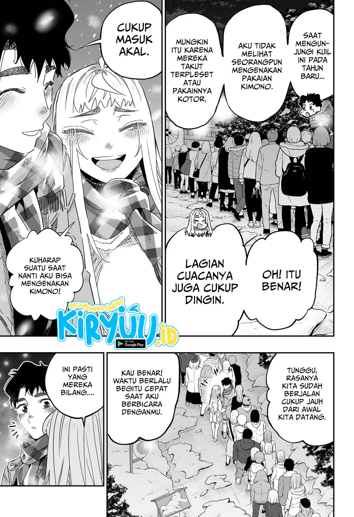 Dosanko Gyaru wa Namaramenkoi Chapter 105 Gambar 8