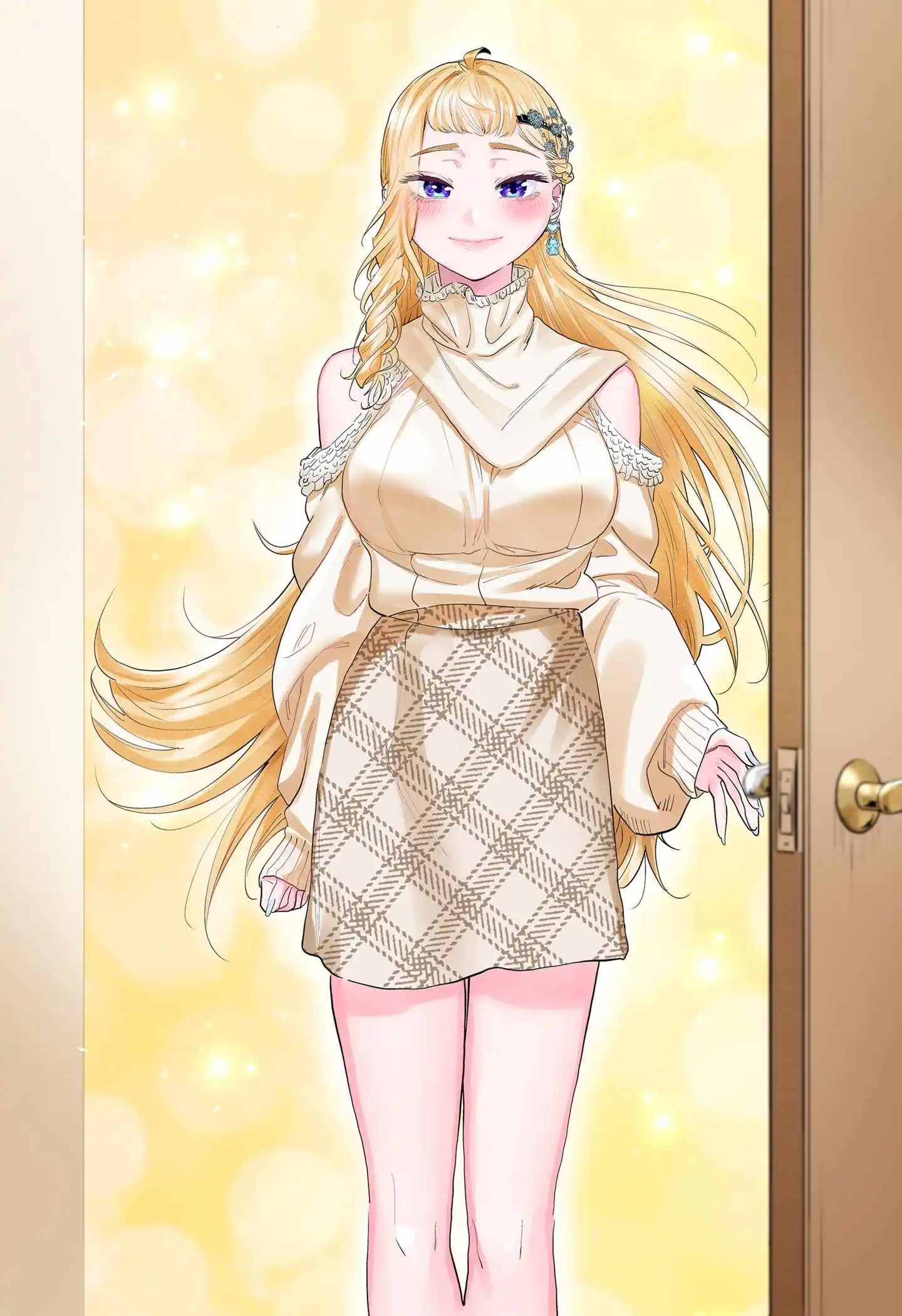 Dosanko Gyaru wa Namaramenkoi Chapter 115.5 Gambar 8