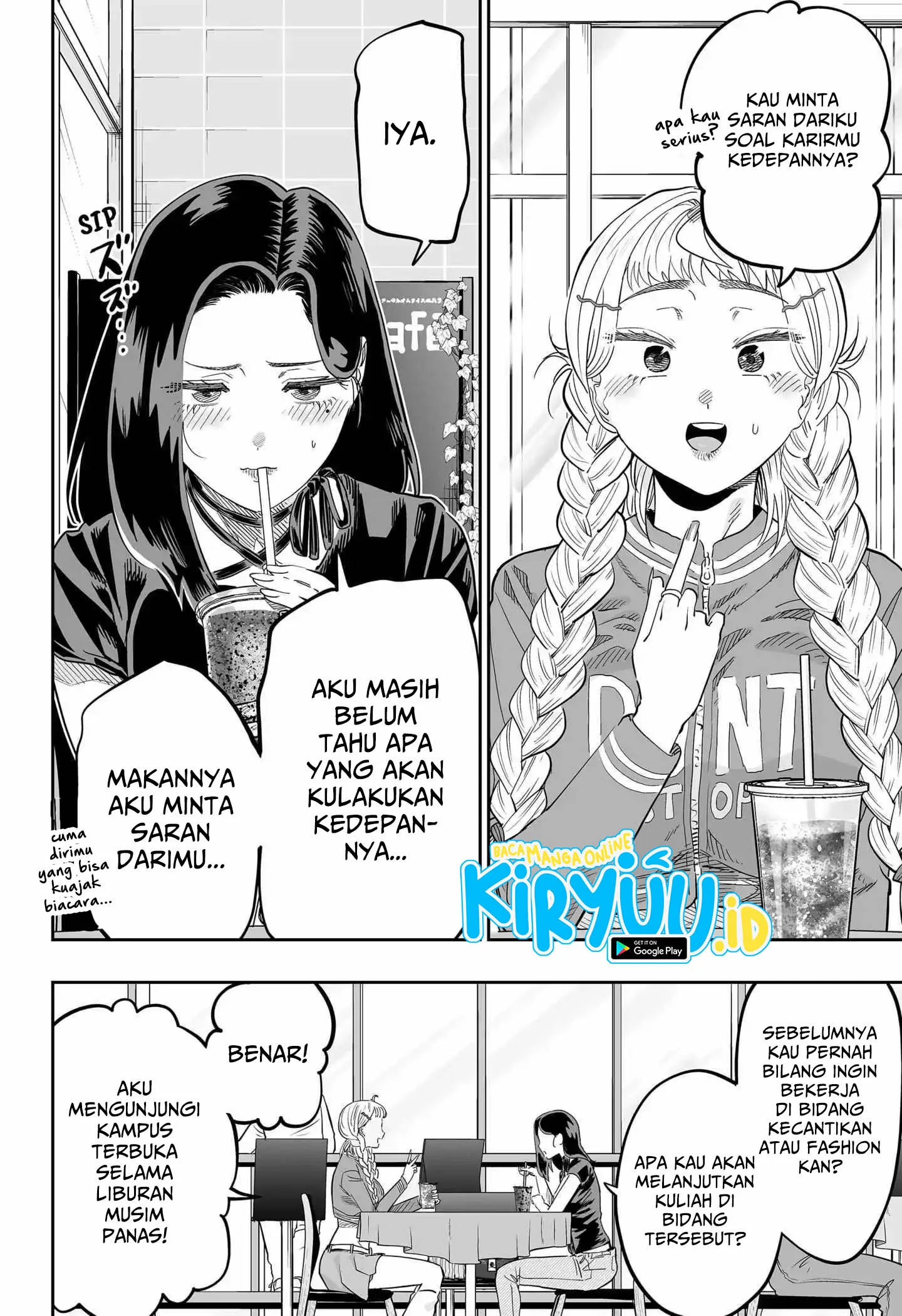 Dosanko Gyaru wa Namaramenkoi Chapter 116 Gambar 9