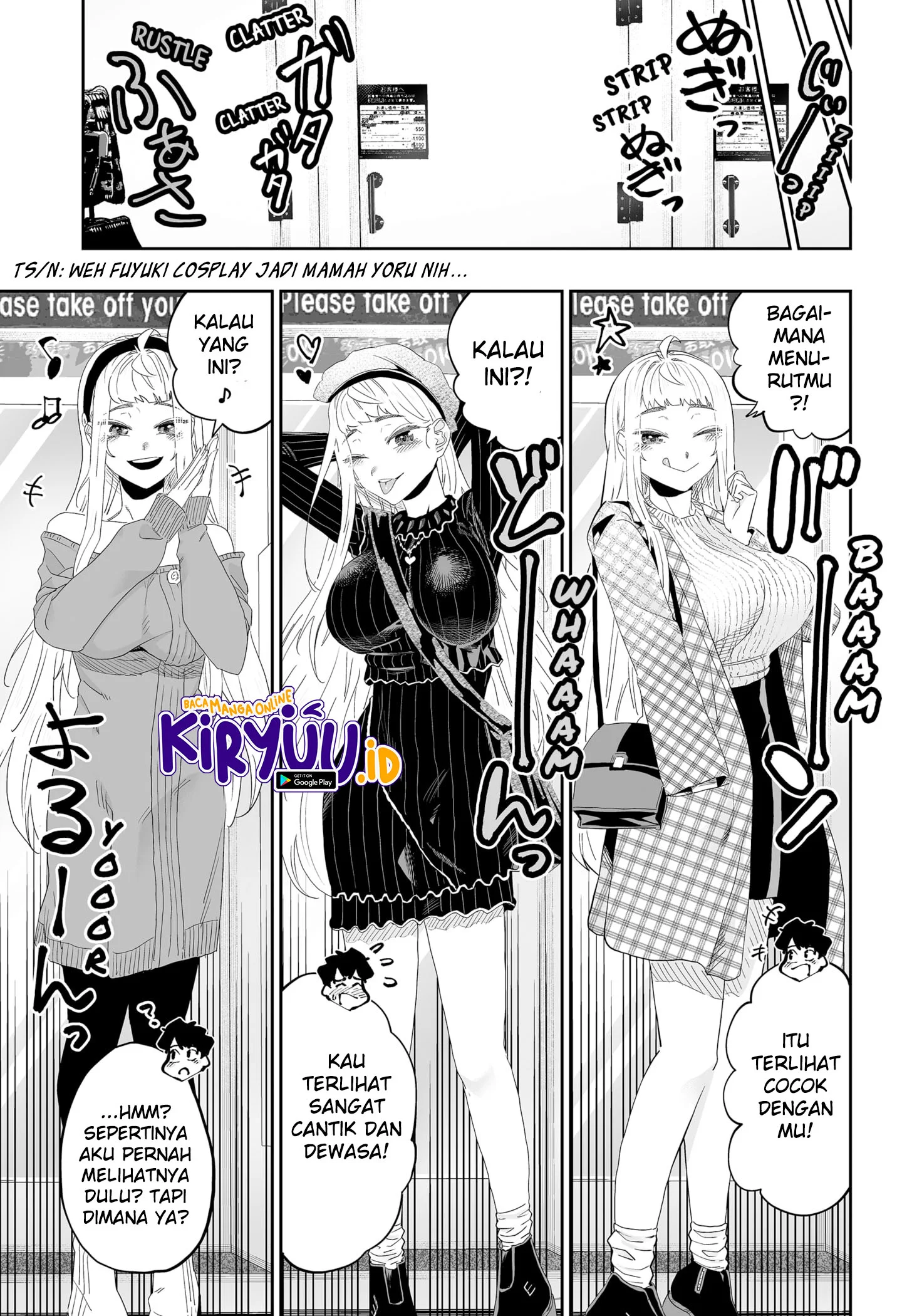 Dosanko Gyaru wa Namaramenkoi Chapter 90 Gambar 12