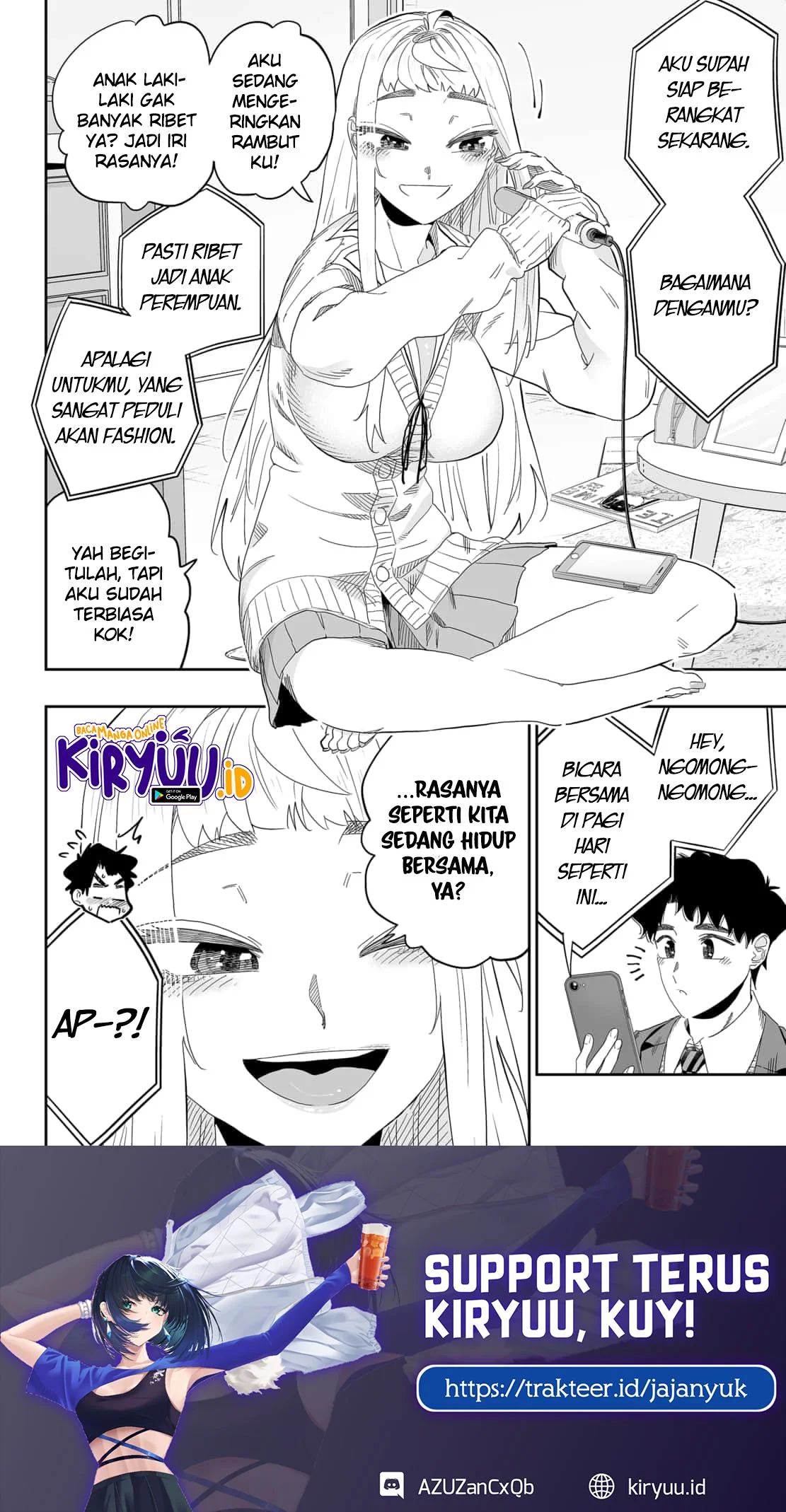 Dosanko Gyaru wa Namaramenkoi Chapter 94 Gambar 10