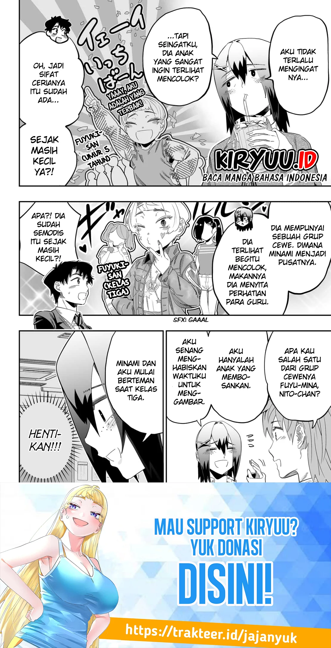 Dosanko Gyaru wa Namaramenkoi Chapter 98 Gambar 10