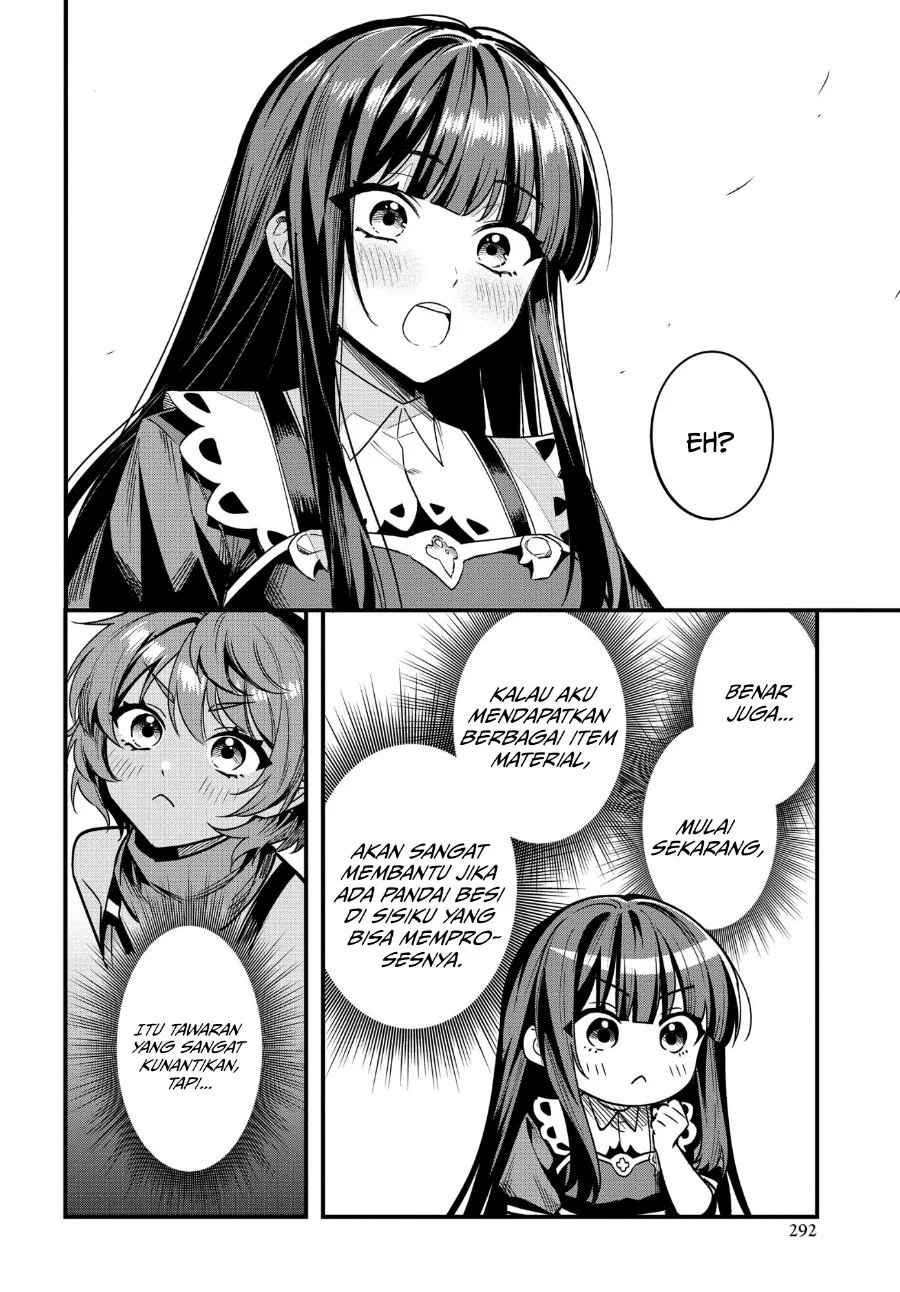 Doumo, Butsuyoku no Seijo desu: Musou Skill "Clear Houshuu" de Seidai ni Kanchigai Saremashita Chapter 10 Gambar 9