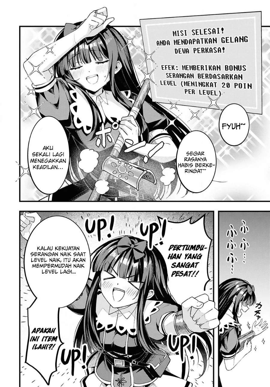 Doumo, Butsuyoku no Seijo desu: Musou Skill "Clear Houshuu" de Seidai ni Kanchigai Saremashita Chapter 8 Gambar 11