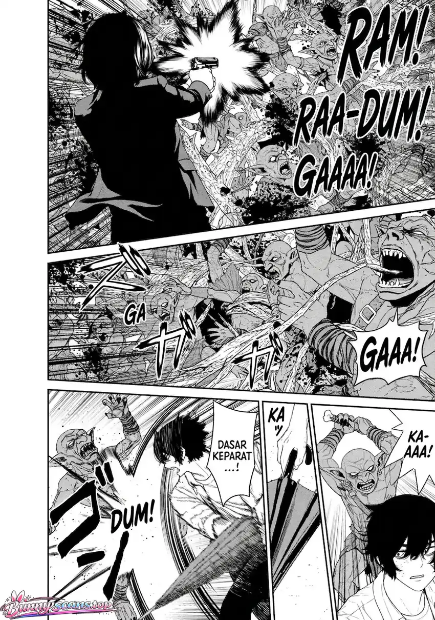 Dungeon de Tatakaitsuzukete 20-nen no Doutei Yuusha, Chijou ni Modottara Danjoubi 1:1000 no Sekai Datta Chapter 4.1 Gambar 8