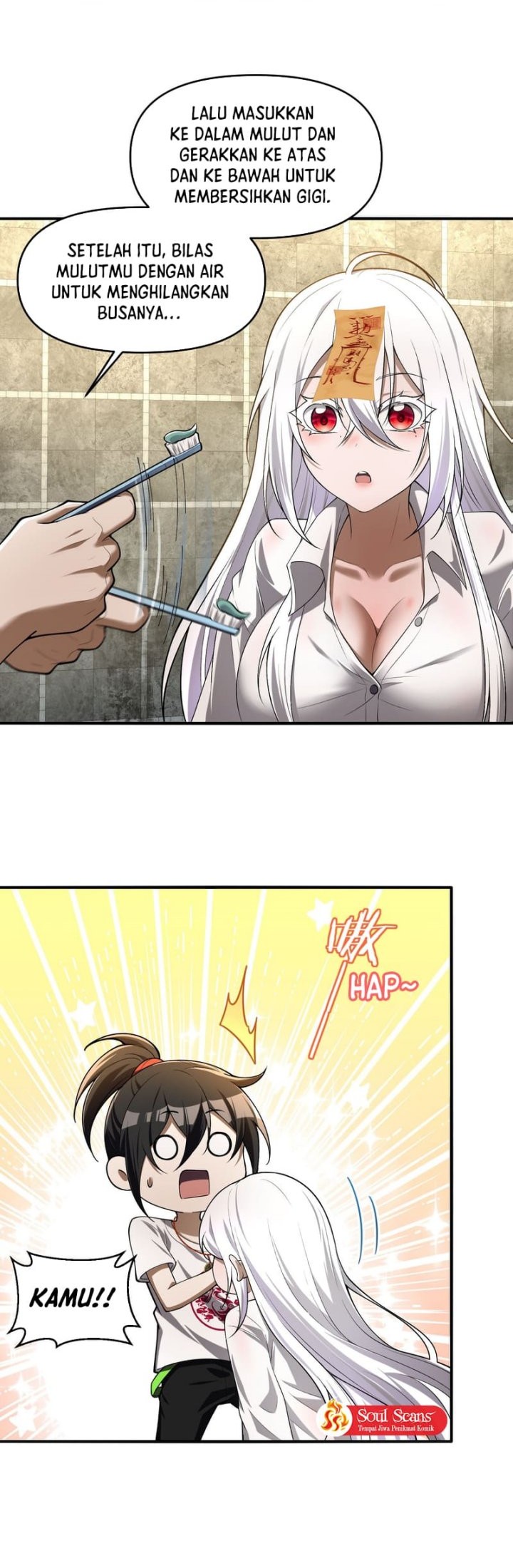 During The Live Streaming, I Proposed To A Female Ghost Chapter 5 Gambar 17
