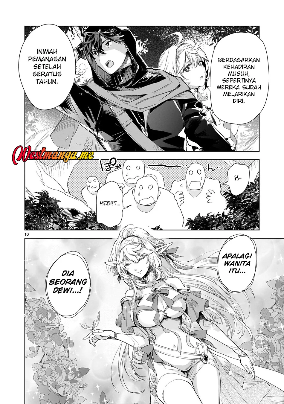 Elf Tsuma to Hajimeru Yuukyuu no Tabi ~Densetsu no Yuusha, Aisuru Elf to Tomoni 100-nen Mae ni Sukutta Sekai wo Tabisuru~ Chapter 3 Gambar 11