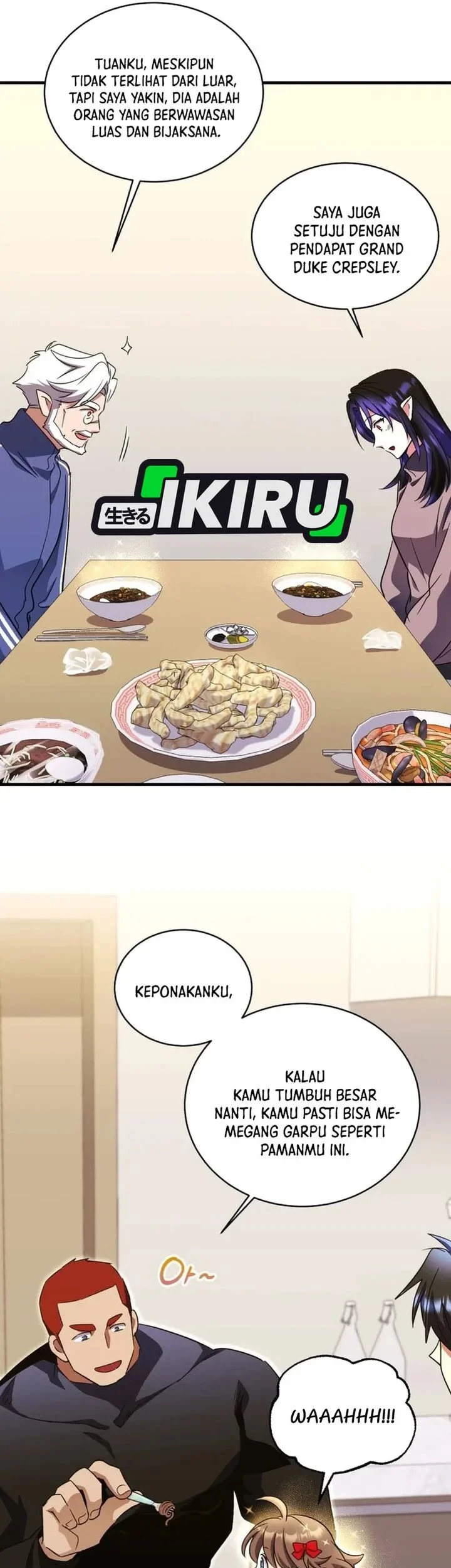 Even the Supreme One Has Never Been a Dad Before Chapter 44 Gambar 28