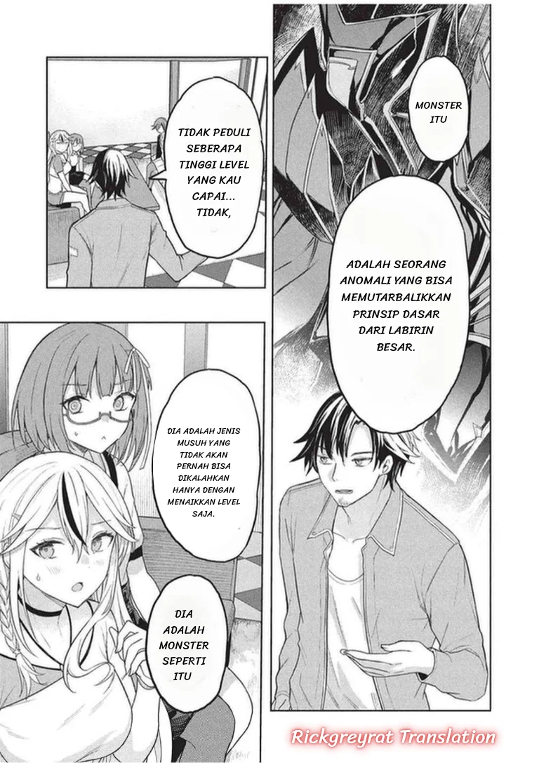 Gal to Dungeon to Shuukai Okure no Tansaku Eiyuutan ~Moto Legend Ima wa Wakeari tei Rank Tansakushana Ore ga, S-Kyuu Gal ni Natsukare Makutte Ikusei wo Makase Sareta~ Chapter 9 Gambar 10