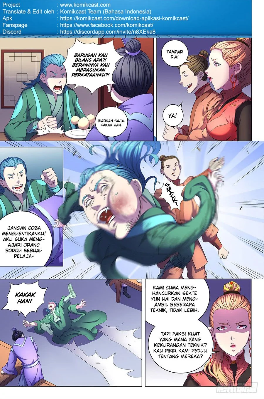 God of Martial Arts Chapter 184 Gambar 8