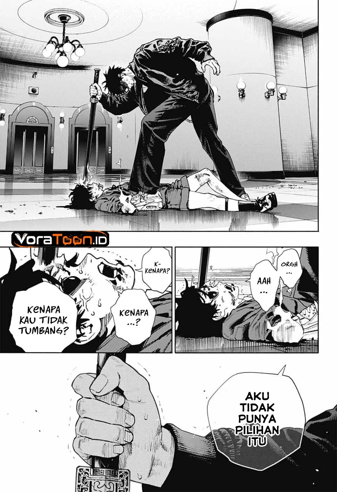 Gokurakugai Chapter 38 Gambar 11