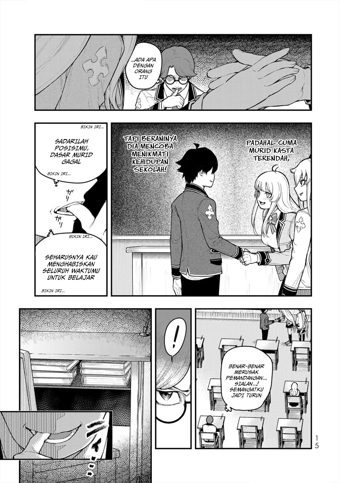 Gomi Ika da to Tsuihou Sareta Shiyounin, Jitsu wa Zense Kenja desu ~Shijou Saikyou no Kenja, Sekai Saikouhou no Gakuen ni Kayou~ Chapter 5 Gambar 17