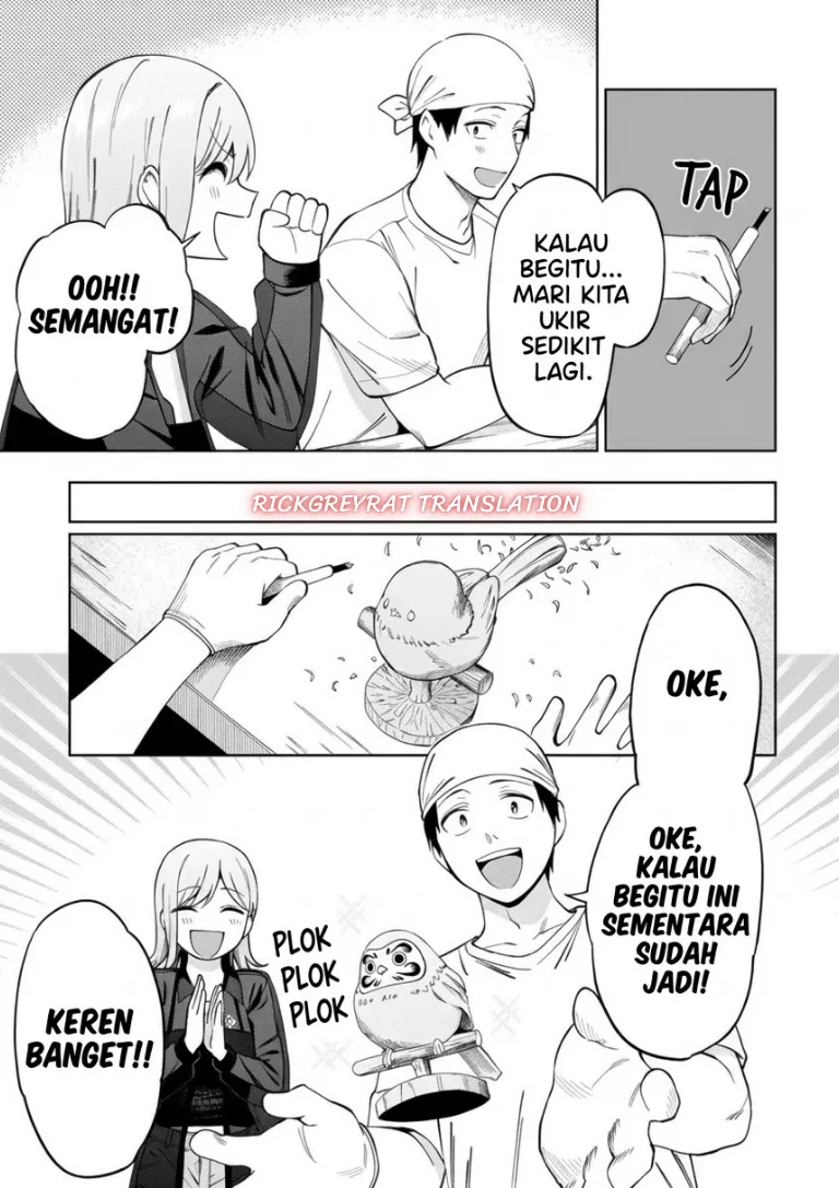 Gyaru no Jitensha o Naoshitara Natsukareta Chapter 11.1 Gambar 8