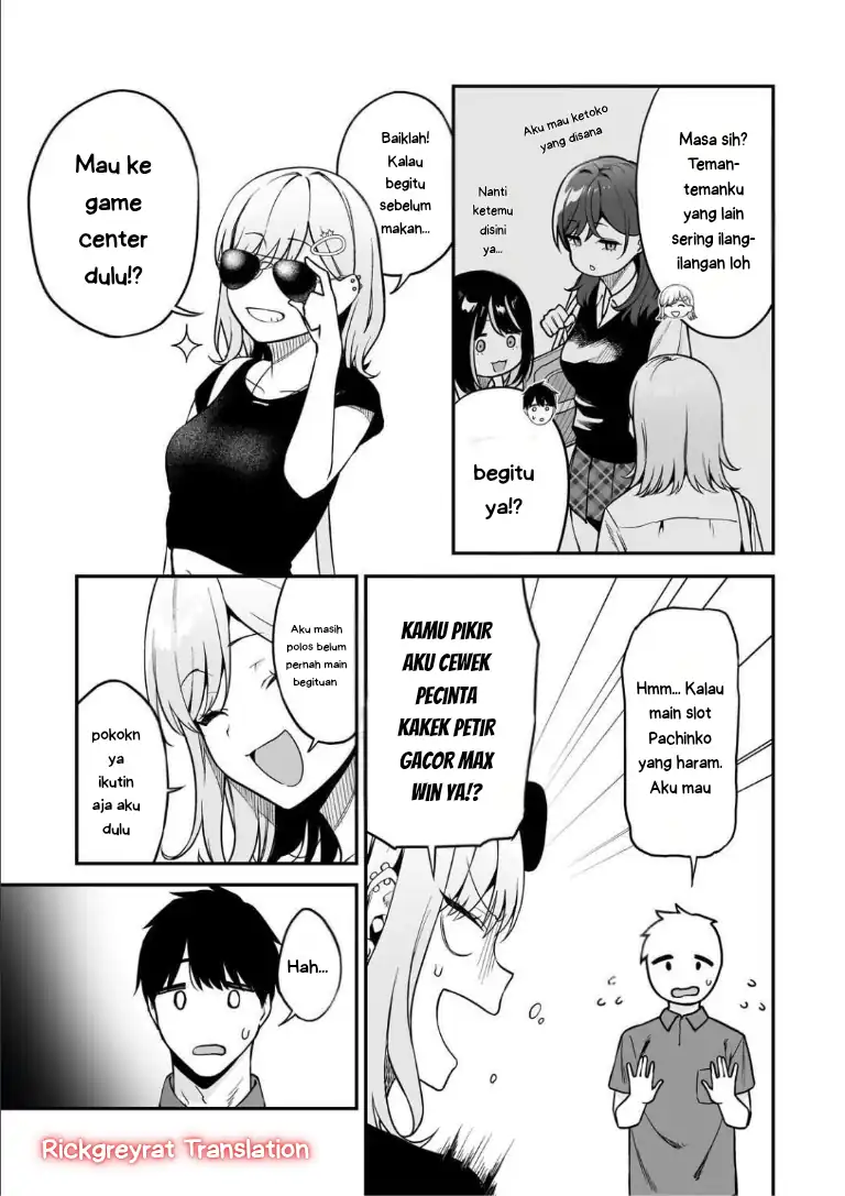 Gyaru no Jitensha o Naoshitara Natsukareta Chapter 4.1 Gambar 8