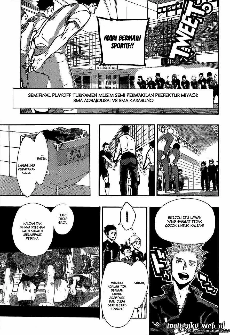 Haikyuu!! Chapter 129 Gambar 8