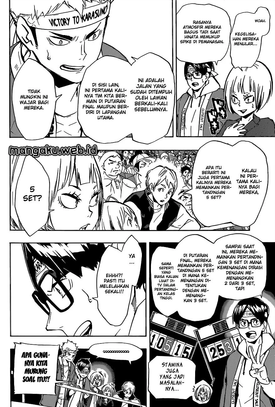 Haikyuu!! Chapter 151 Gambar 8
