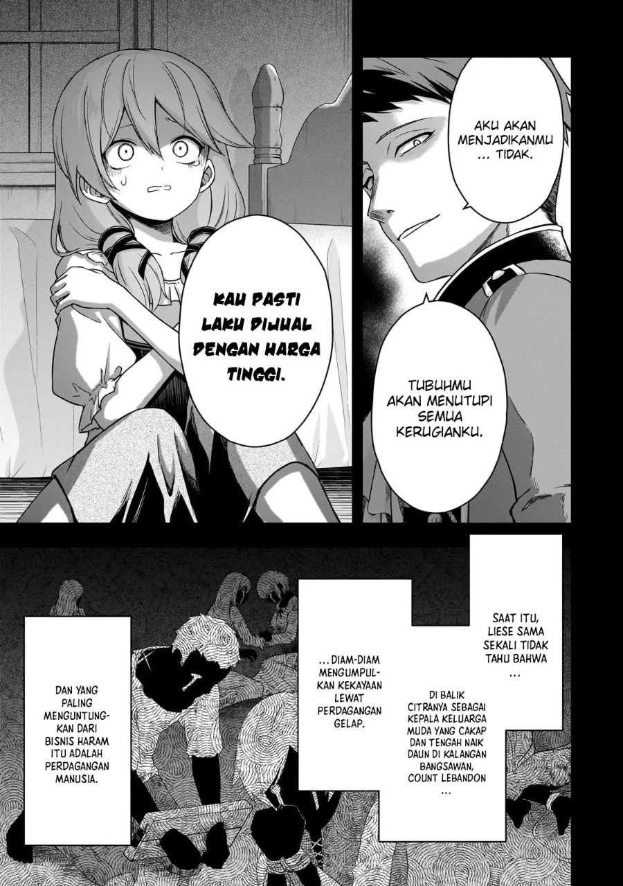 Hissatsu Reijou Liese ~Tensei Shita Saikyou no Koroshiya wa, Yami wo Matou Akuyaku Reijou to Naru~ Chapter 1.2 Gambar 13