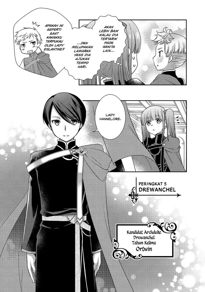 Honzuki no Gekokujou: Hannerōre no Kizoku-in Gonensei Ichi – Koishite Mitai O’hime-sama Chapter 5 Gambar 11